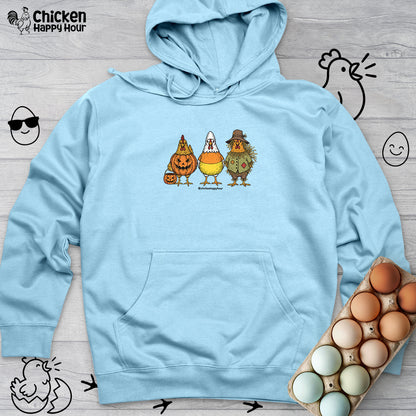 Halloween Chicken Hooded Sweatshirt