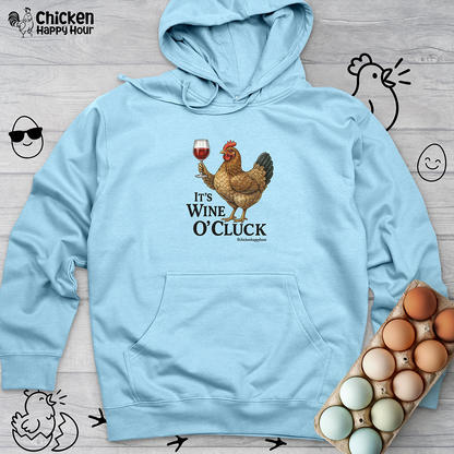 It’s Wine O’ Cluck Hooded Sweatshirt
