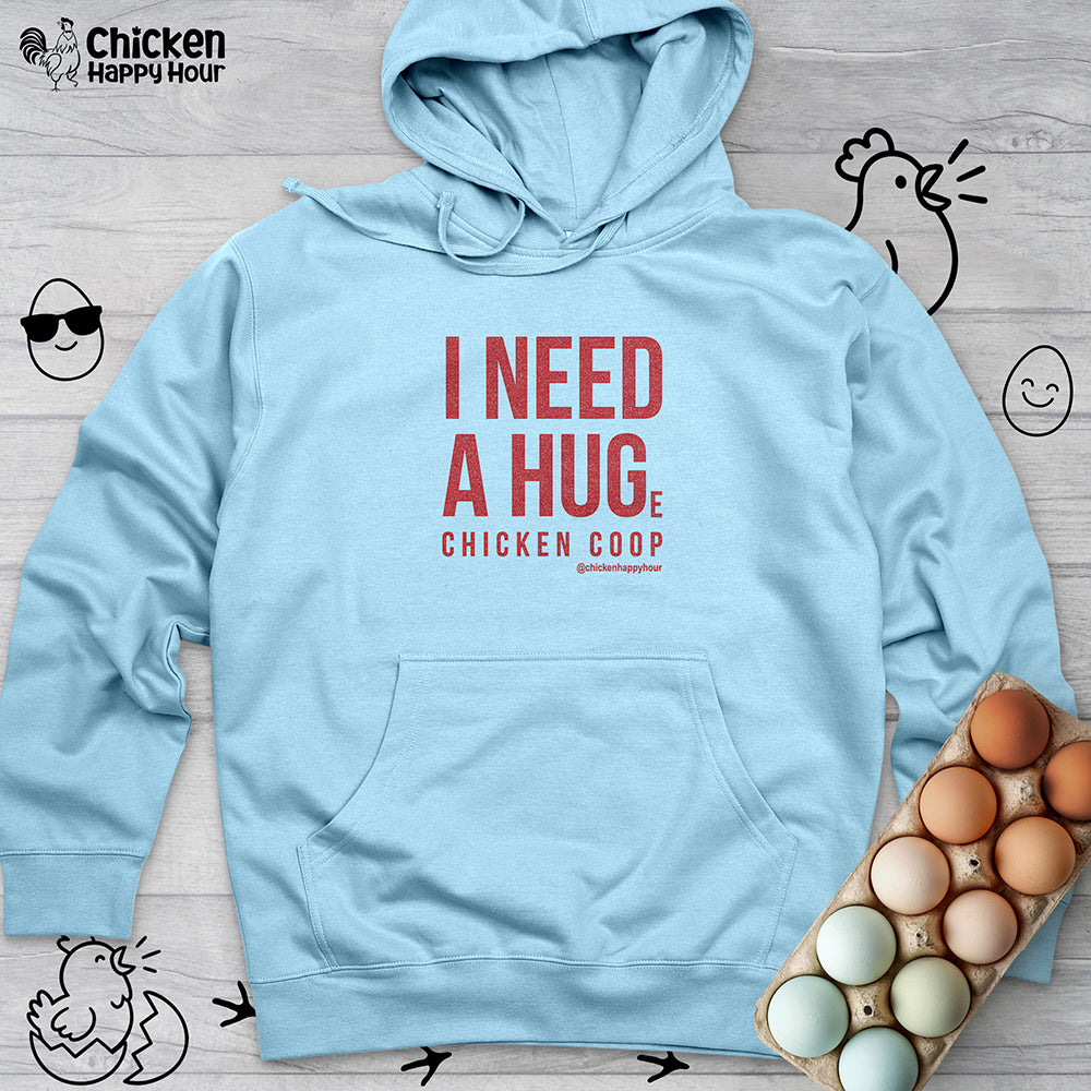 Chicken Coop Hooded Sweatshirt