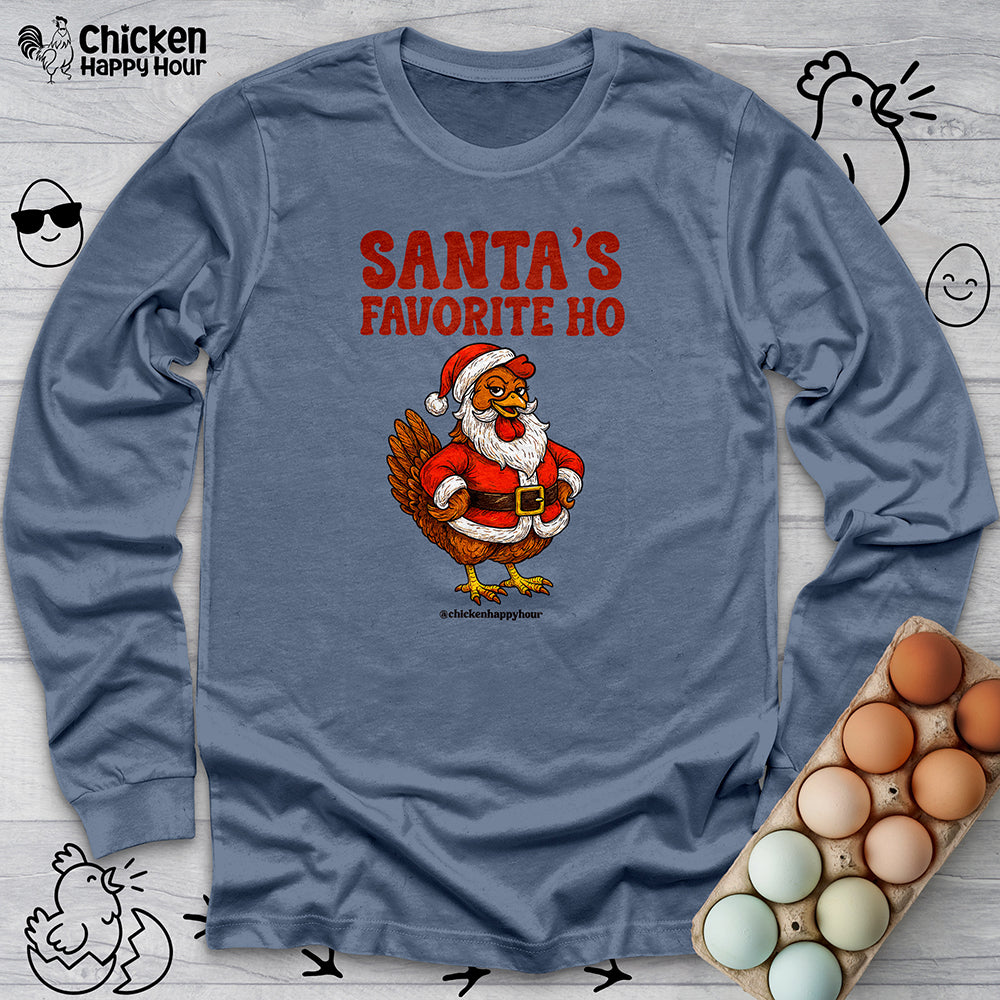 Santa’s Favorite Ho Long Sleeve