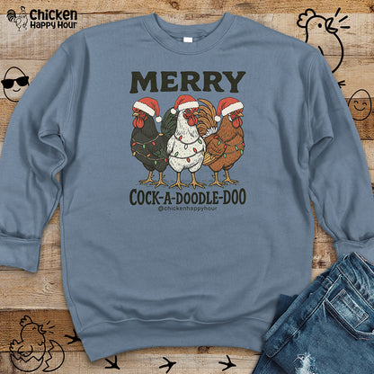 Merry Cock a Doodle Doo Crewneck