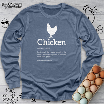 Chicken Definition Long Sleeve