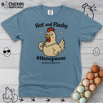 Hot and Flashy Unisex Comfort Colors Tee