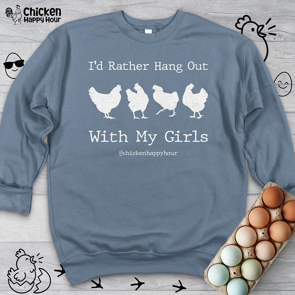 I'd Rather Hang Out Sweatshirt