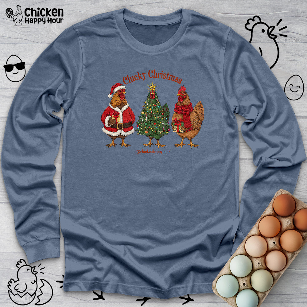 Clucky Christmas Long Sleeve