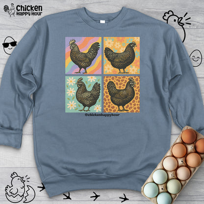 Retro Chicken Sweatshirt