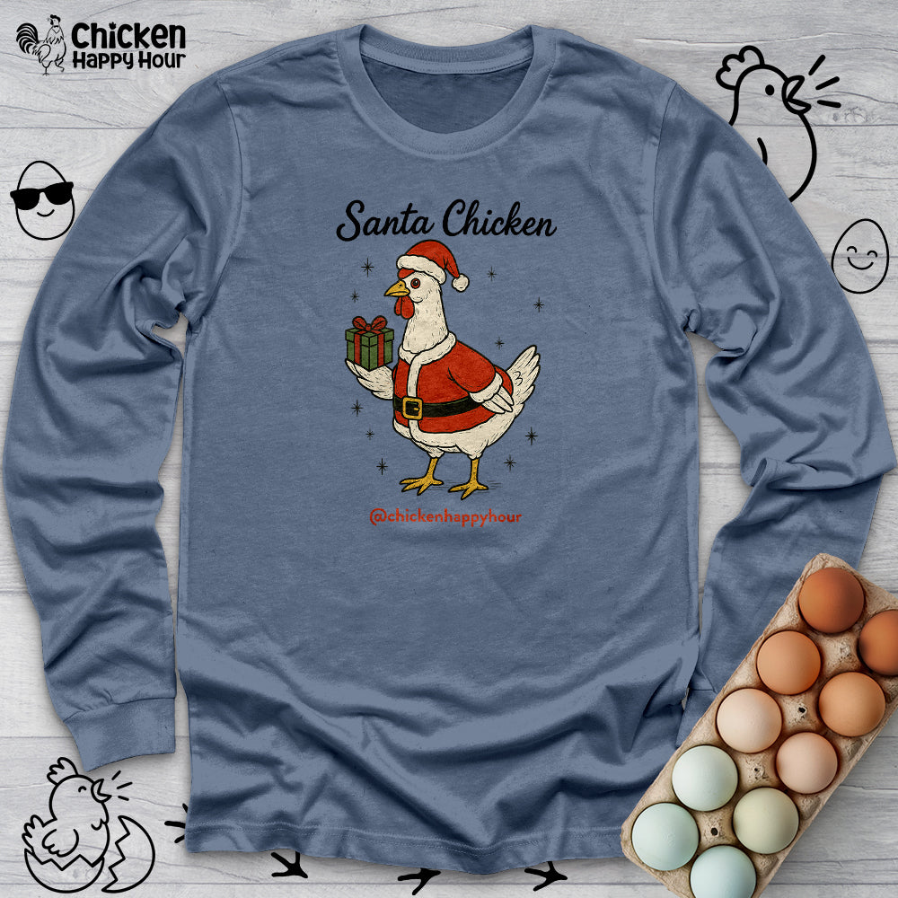 Santa Chicken Long Sleeve