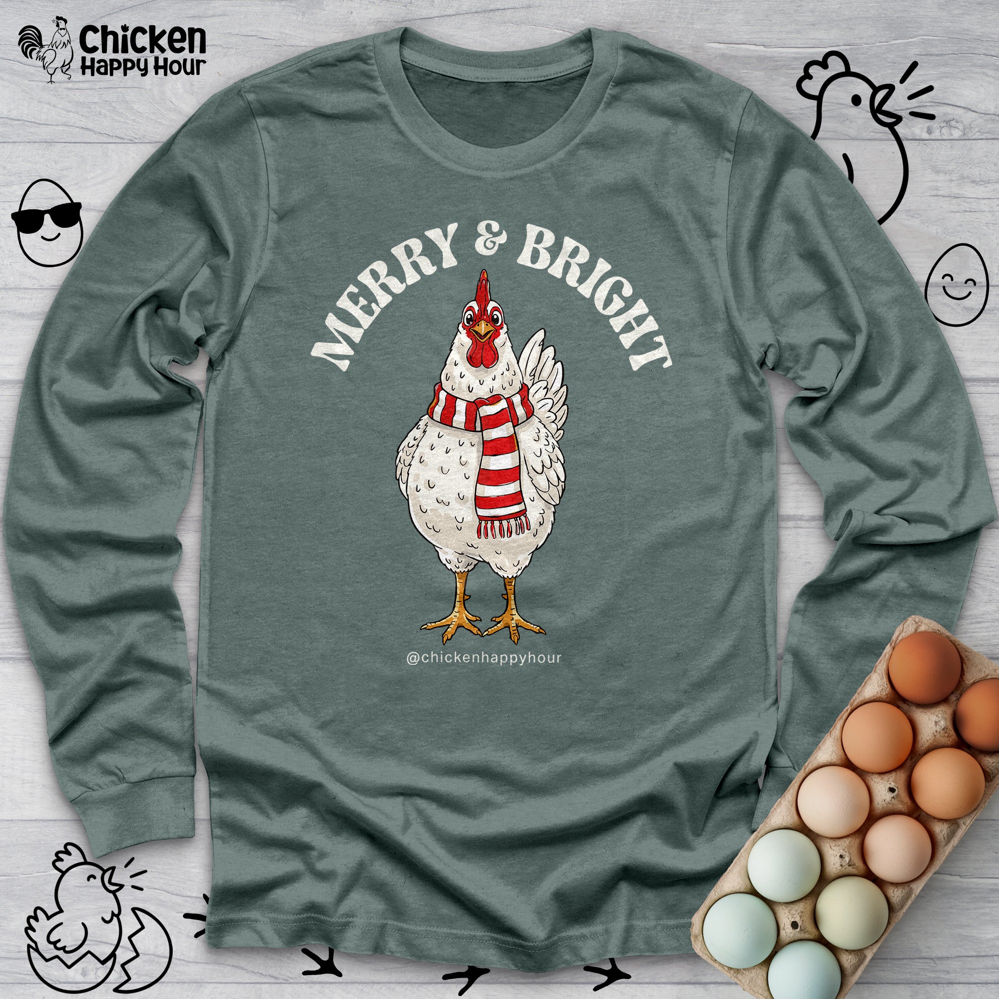 Merry & Bright Long Sleeve