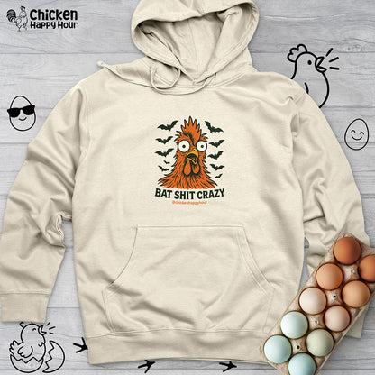 Bat Shit Crazy Hooded Sweatshirt