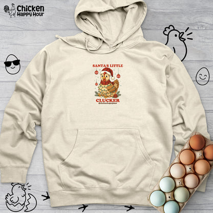 Santa’s Little Clucker Hooded Sweatshirt