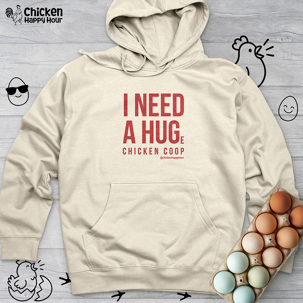 Chicken Coop Hooded Sweatshirt