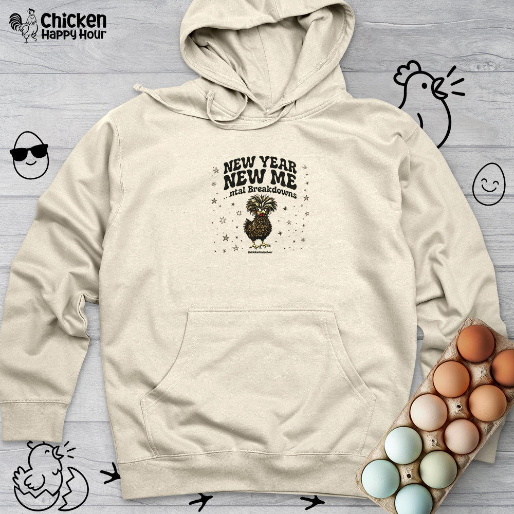 New Year New Me Hooded Sweatshirt