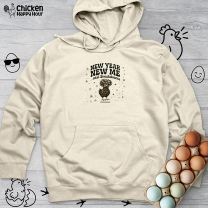 New Year New Me Hooded Sweatshirt
