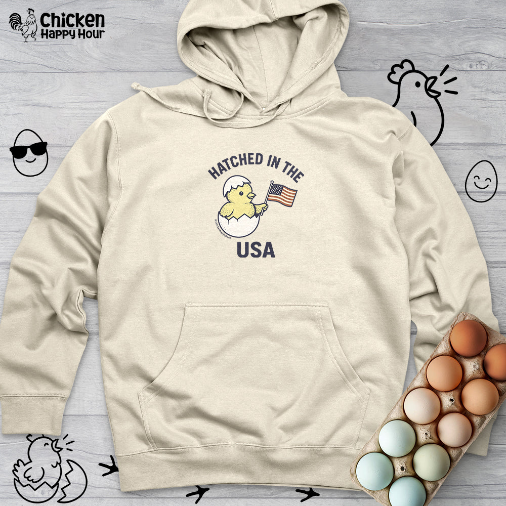 Hatched in the USA Hooded Sweatshirt