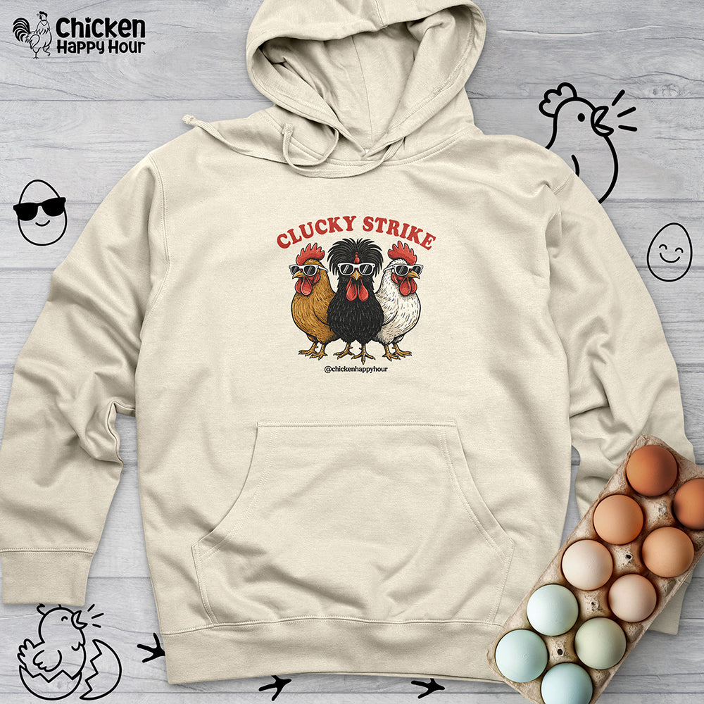 Clucky Strike Hooded Sweatshirt