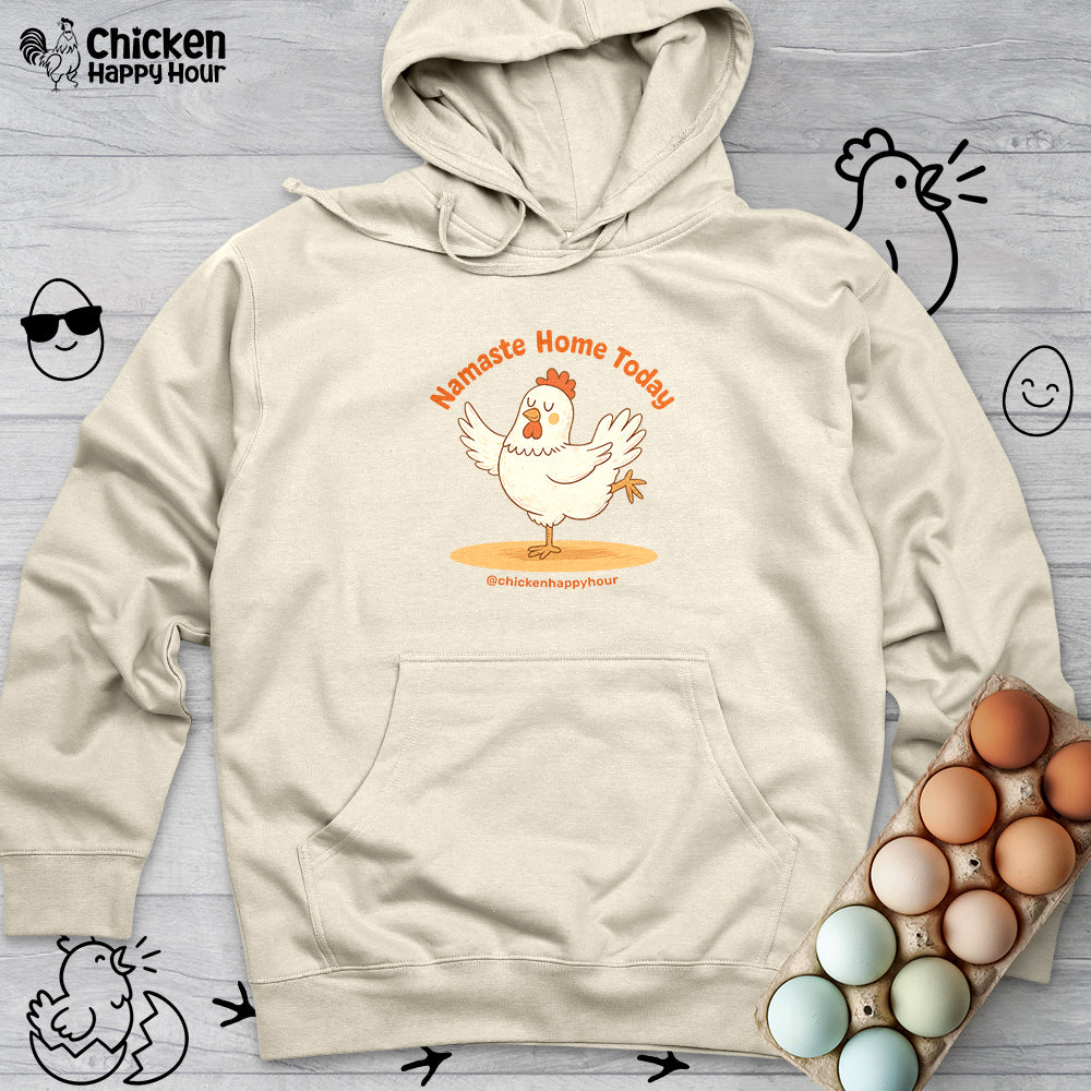 Namaste Cluck Hooded Sweatshirt
