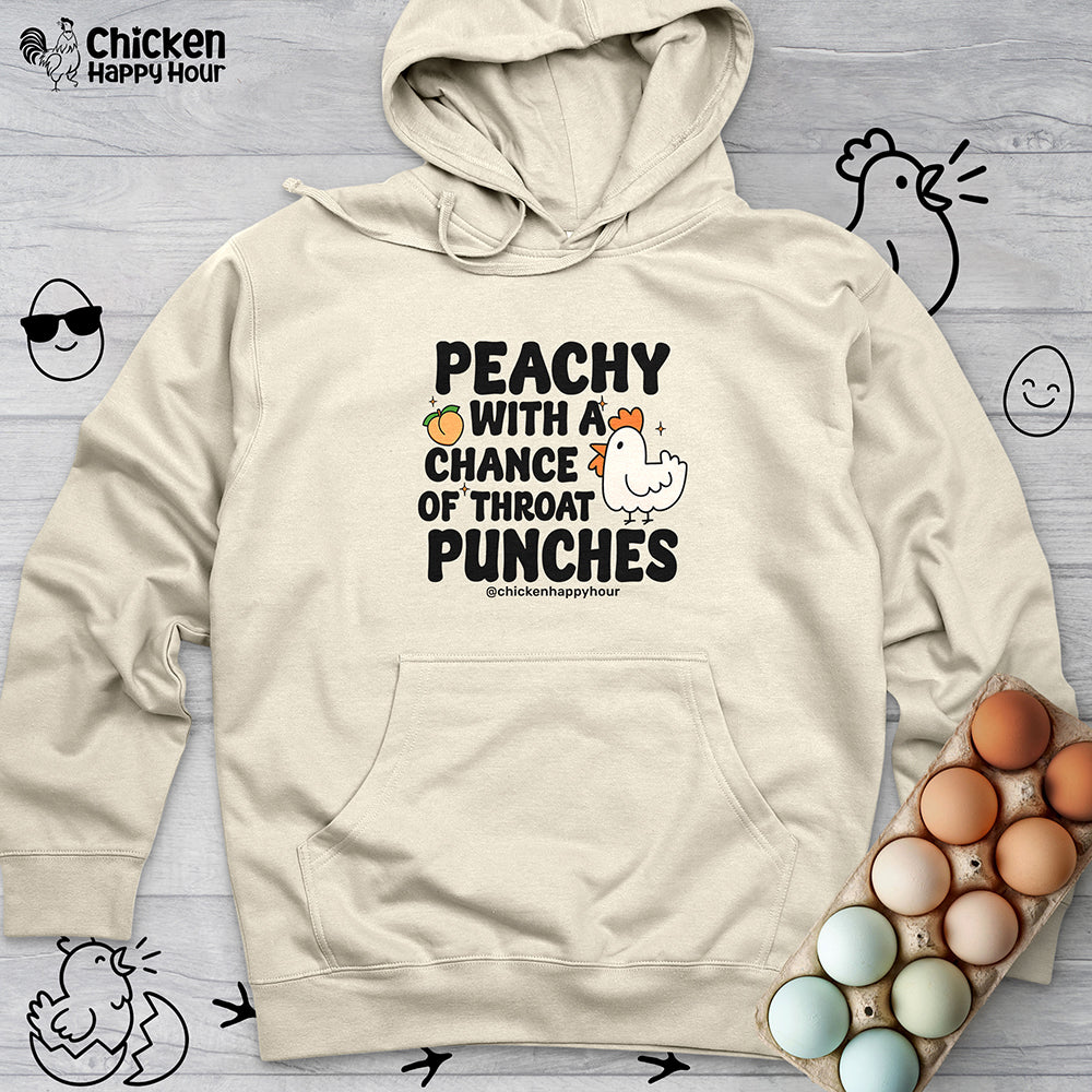 Peachy Hooded Sweatshirt