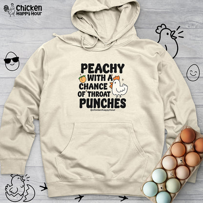 Peachy Hooded Sweatshirt