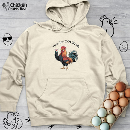 Time for Cocktails Hooded Sweatshirt