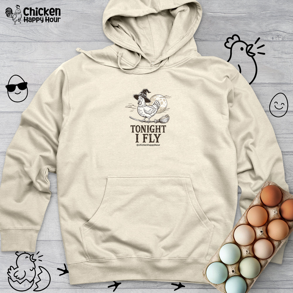 Tonight I Fly Hooded Sweatshirt