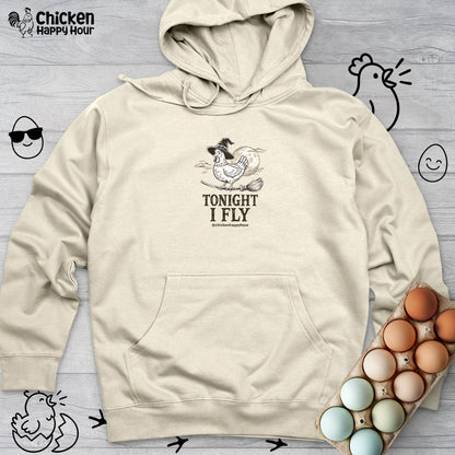 Tonight I Fly Hooded Sweatshirt