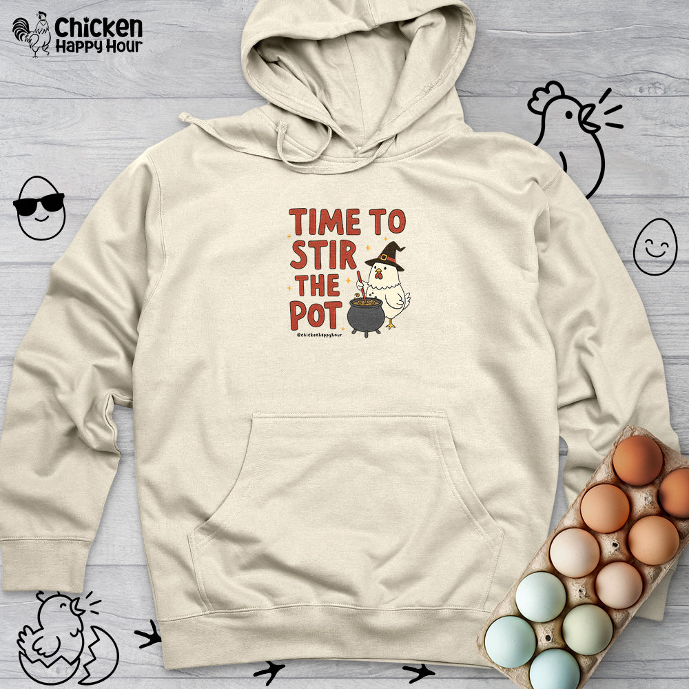 Time To Stir the Pot Hooded Sweatshirt