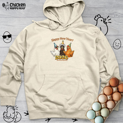 Happy New Year Hooded Sweatshirt