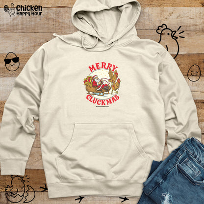 Merry Cluckmus Hooded Sweatshirt