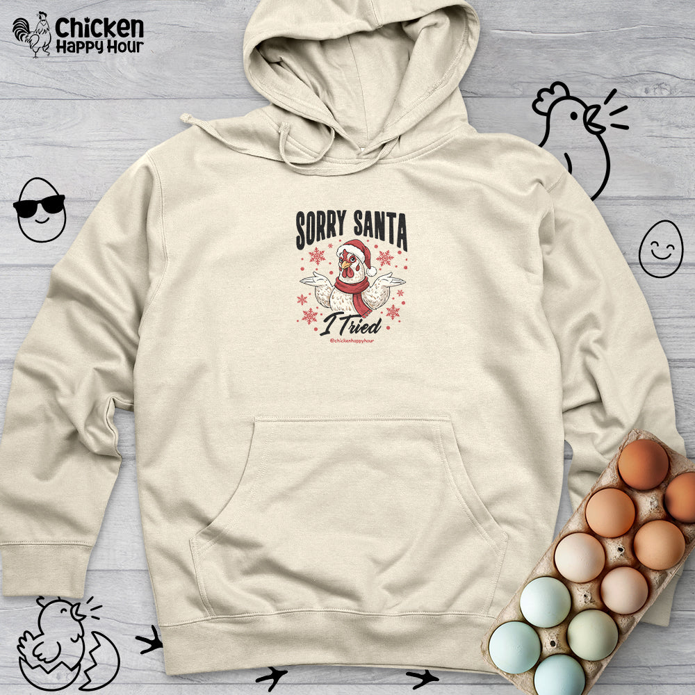 Sorry Santa Hooded Sweatshirt
