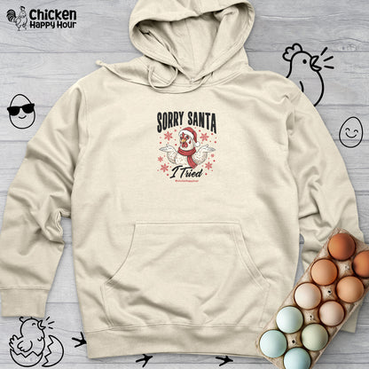 Sorry Santa Hooded Sweatshirt