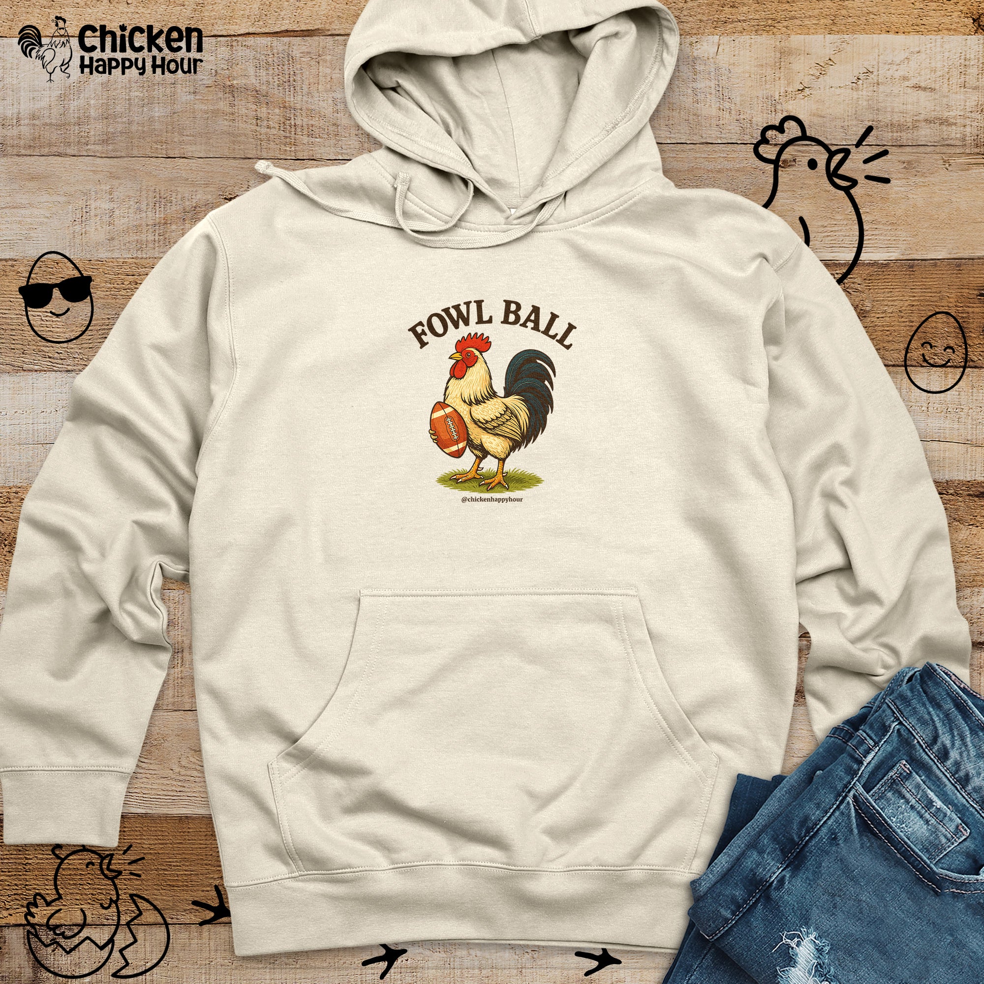 Fowl Ball Hooded Sweatshirt