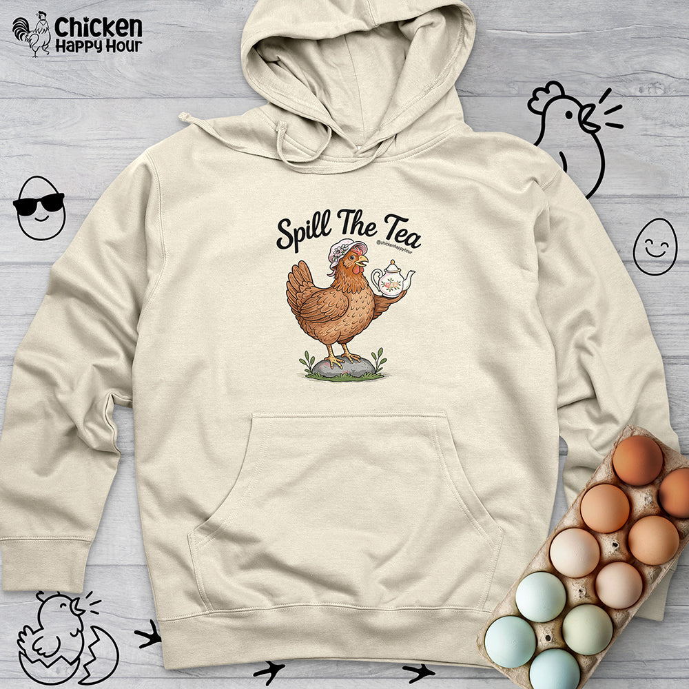 Spill The Tea Hooded Sweatshirt