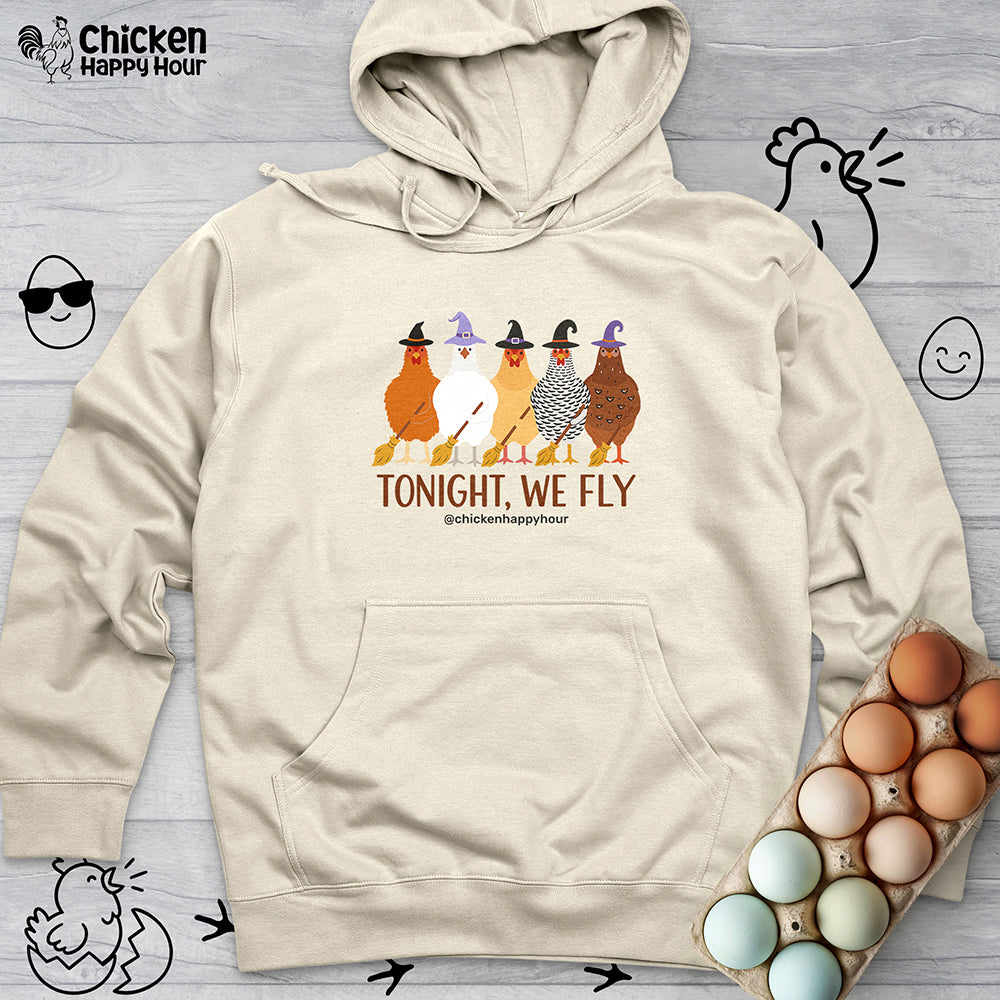 Tonight We Fly Hooded Sweatshirt