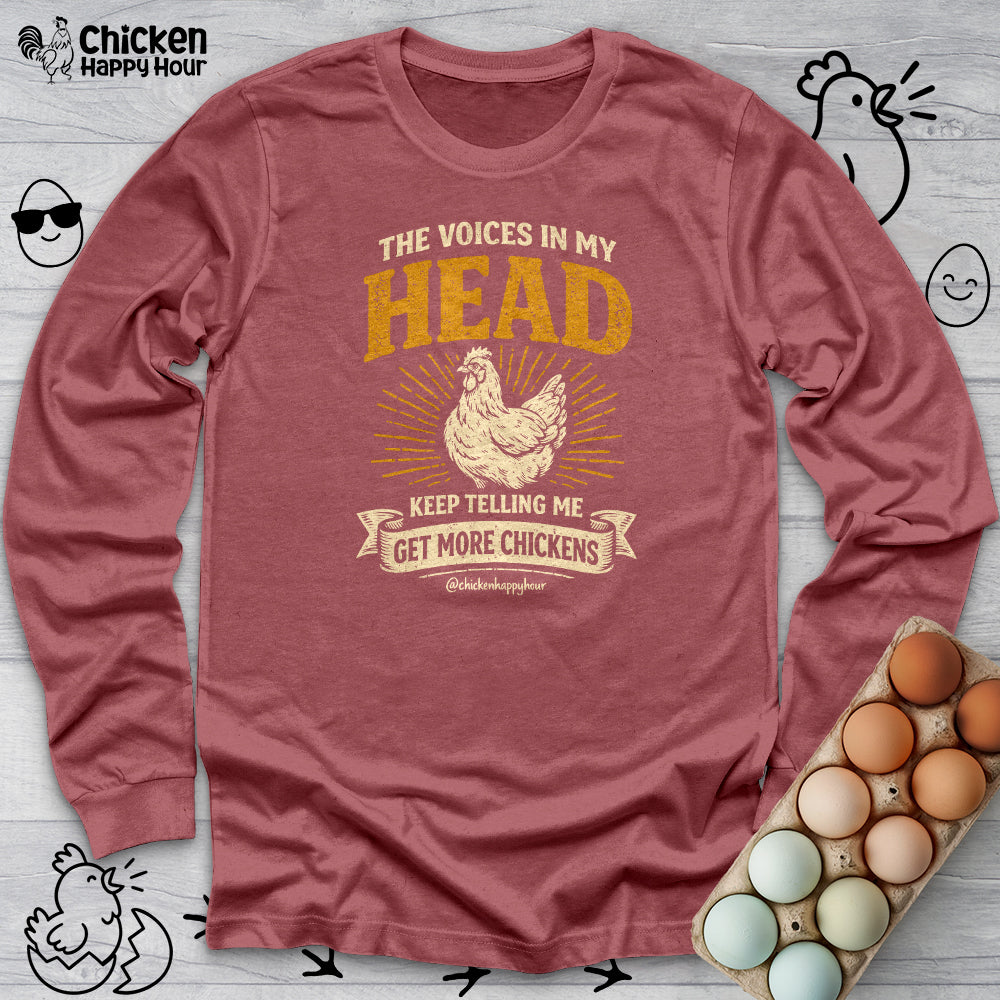 The Voices In My Head Long Sleeve