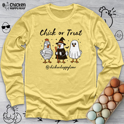 Chick or Treat Long Sleeve