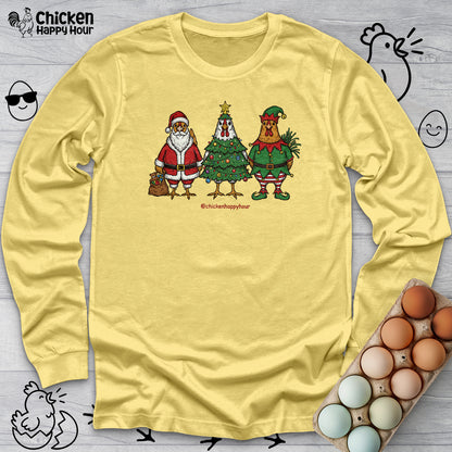 Christmas Chicken Long Sleeve