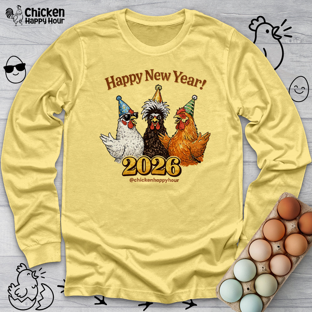 Happy New Year Long Sleeve