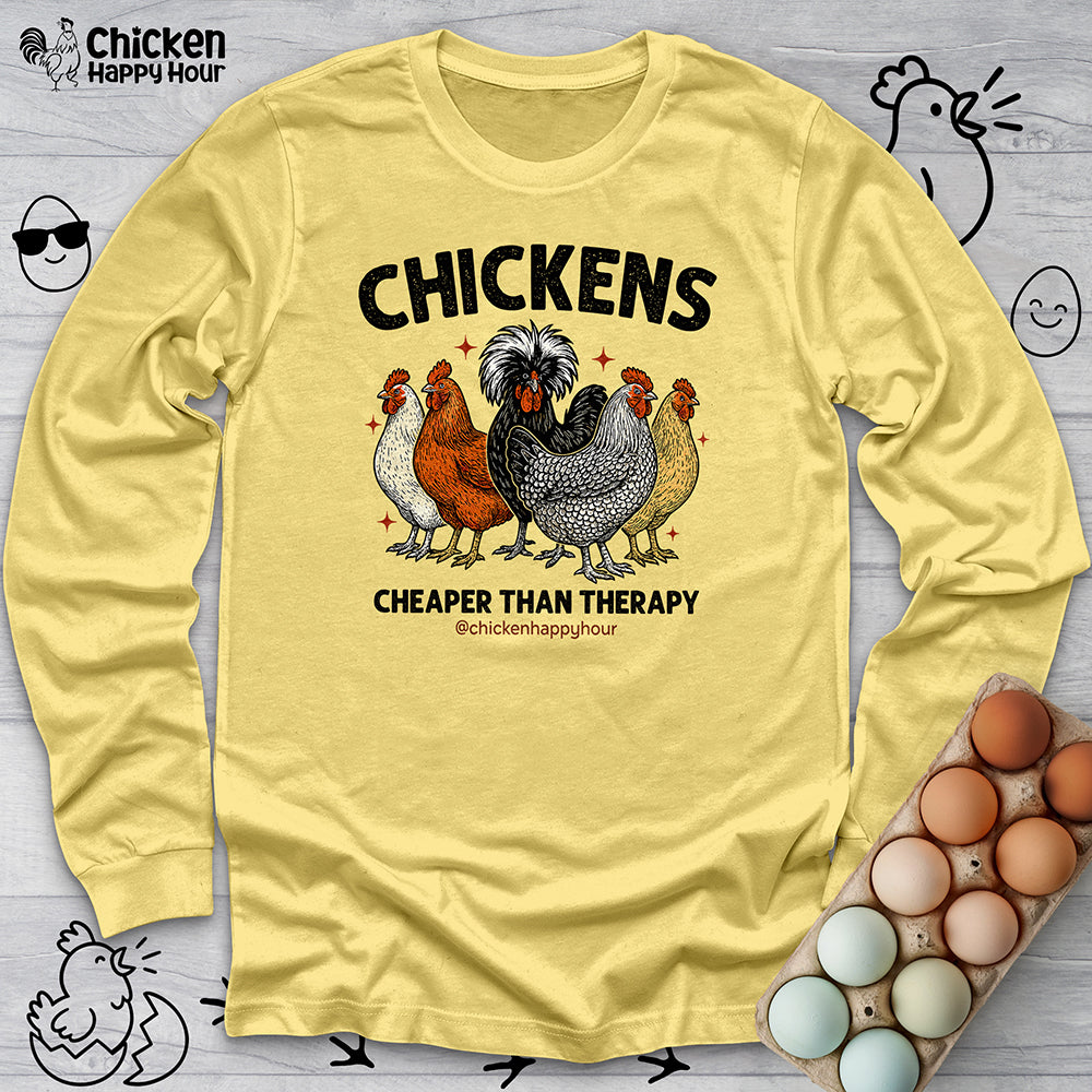 Chickens Cheaper Long Sleeve