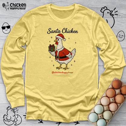 Santa Chicken Long Sleeve