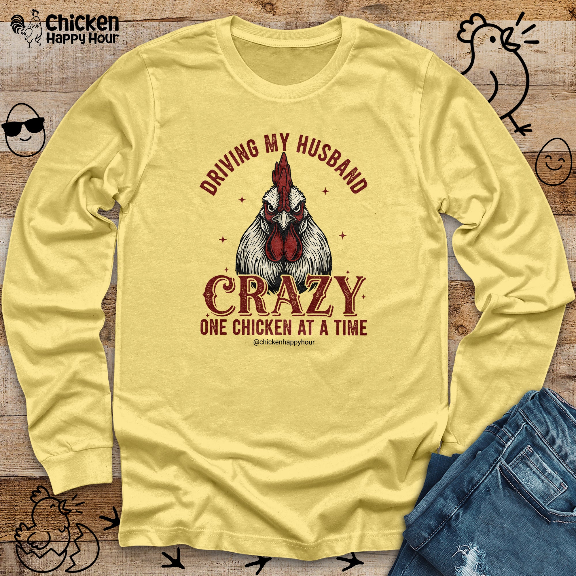 Driving My Husband Long Sleeve