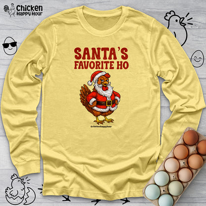 Santa’s Favorite Ho Long Sleeve