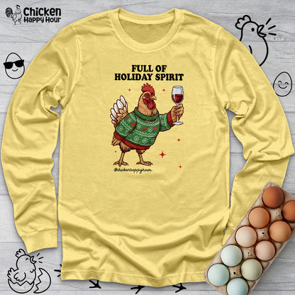 Full of Holiday Spirit Long Sleeve