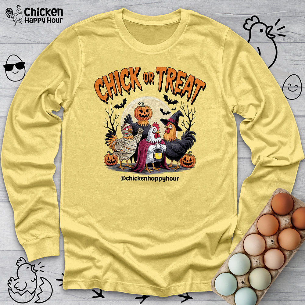 Chick or Treat Long Sleeve