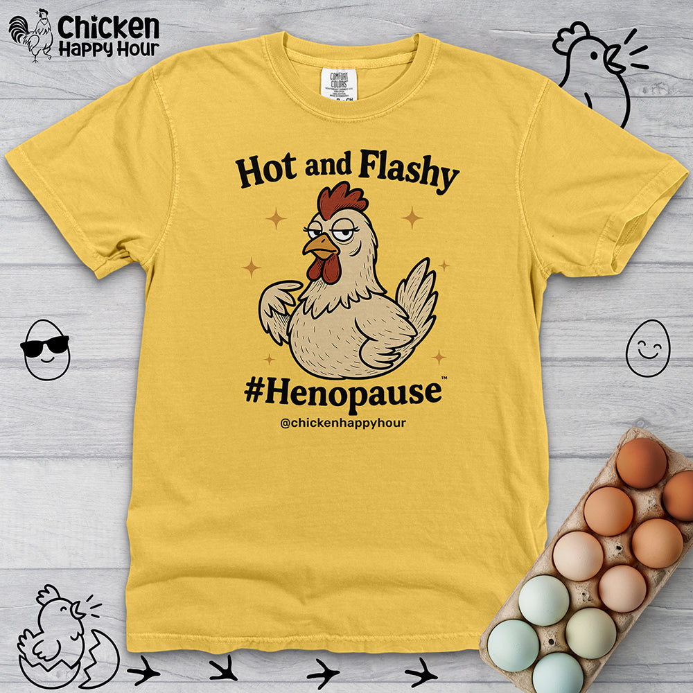 Hot and Flashy Unisex Comfort Colors Tee