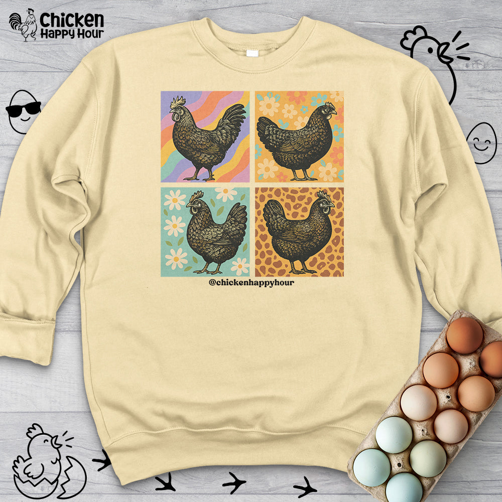 Retro Chicken Sweatshirt