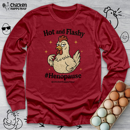 Hot and Flashy Long Sleeve Tee