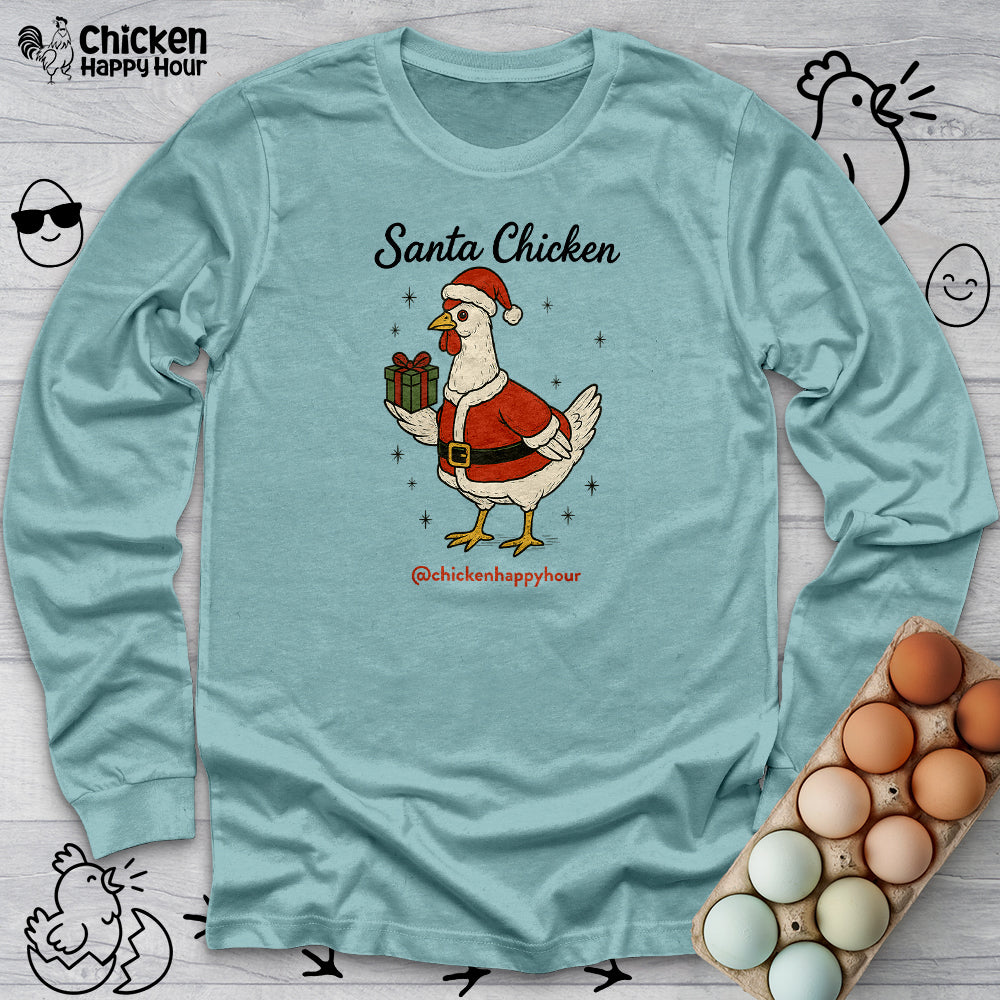 Santa Chicken Long Sleeve
