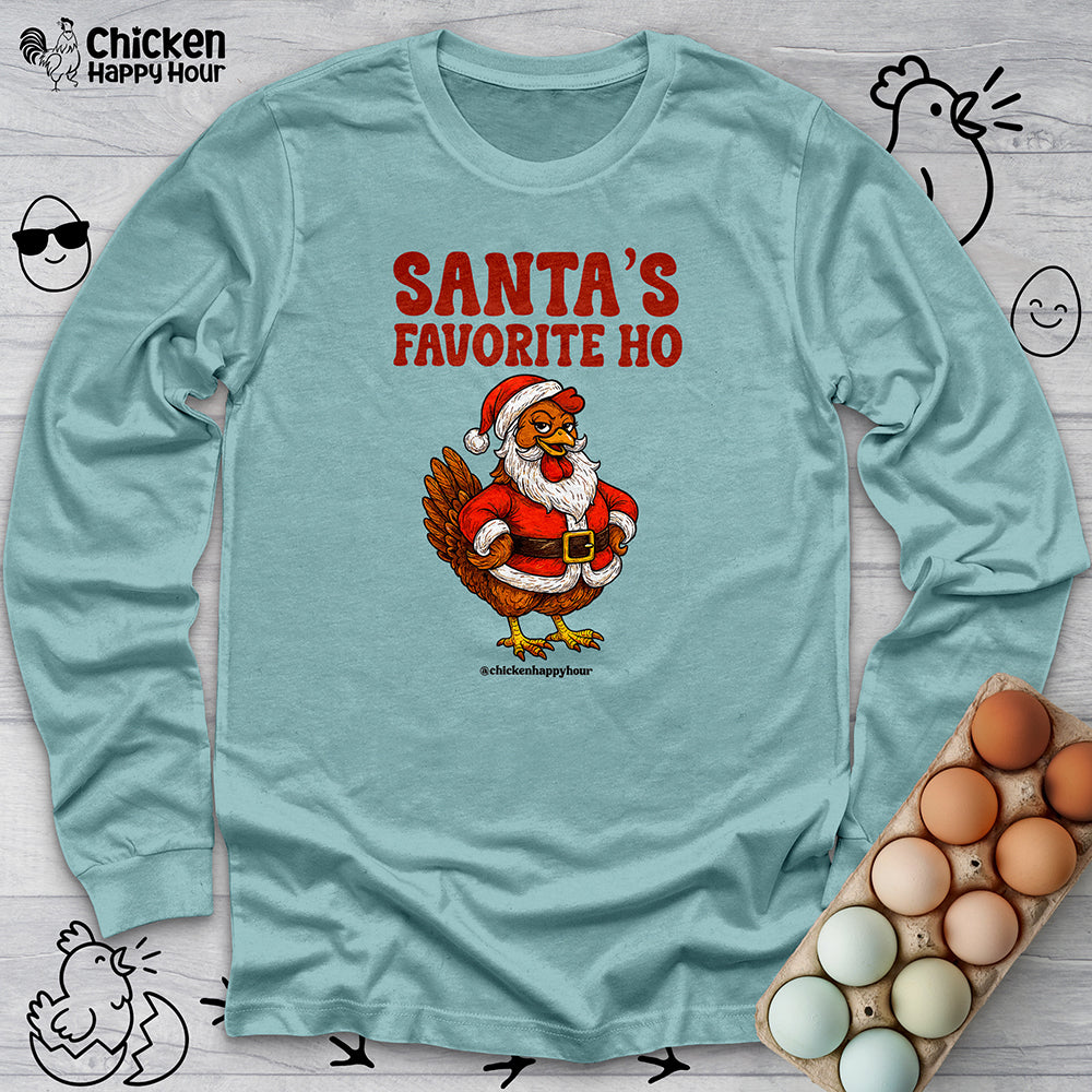 Santa’s Favorite Ho Long Sleeve