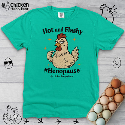 Hot and Flashy Unisex Comfort Colors Tee