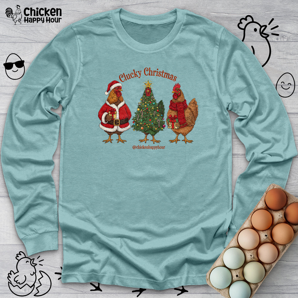 Clucky Christmas Long Sleeve
